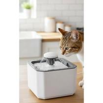Fonte Bebedouro Pet 2.5L Filtro P/ Cães Gatos 127/220v