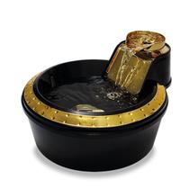 Fonte Bebedouro Petlon Premium - Preto e Dourado 110V