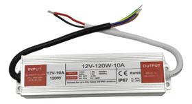 Fonte Blindada 12v 10a A Prova D Água Ip67 Bivolt P/ Led rohs