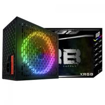 Fonte BRX Rainbow RGB, 650W, 80 Plus Bronze, PFC Ativo