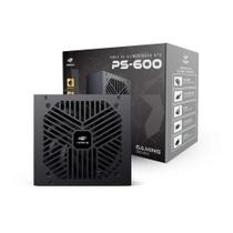 Fonte C3tech Atx 600w Reais Gaming S/ Cabo Ps600bk Preta