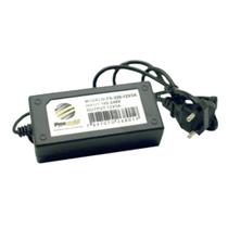 Fonte Cabeada Com Bivolt Automático 12V 10A Com Proteção Conta Surtos E Interferência FS-329 Fasgold