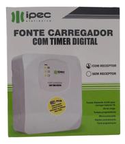 Fonte Carreg Timer Receptor Rx Sem Fio 433mhz Ipec Eletroima Fonte Carreg Timer Receptor Rx Sem Fio 433mhz Ipec Eletroima