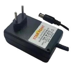 Fonte Carregador 10V 850mA Compatível com Super Nintendo - Bivolt Automática Fonte Carregador 10V 850mA Compatível com Super Nintendo - Bivolt Automática