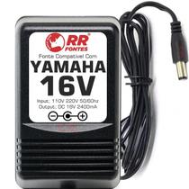 Fonte carregador 16V para teclado Yamaha PA-300 modelo Psr s 670