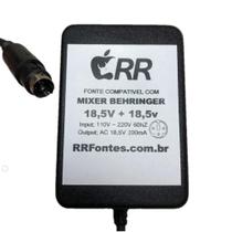 Fonte carregador 18,5v para mesa de som MXUL-3 Behringer modelos Q802USB