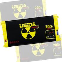 Fonte Carregador 200 Amperes 2980w Automático c/ Voltímetro Bivolt 12 Volts Smart Charger