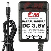 Fonte Carregador 3,6V Para Parafusadeira Multilaser Philips