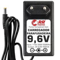 Fonte Carregador 9,6V Para Parafusadeira Black Decker Cd961