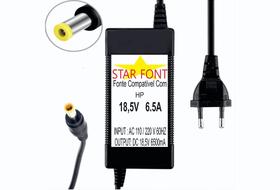 Fonte Carregador All-in-one HP Omni 18,5V 6,5A - 120W Fonte Carregador All-in-one HP Omni 18,5V 6,5A - 120W
