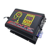 Fonte Carregador Automotiva 70 amperes Bivolt voltímetro
