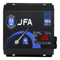 Fonte Carregador Automotiva JFA 100A C/Carga Inteligente