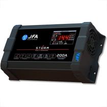 Fonte carregador automotivo jfa 200a amperes storm plus sistema inteligente modelo novo