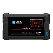 Fonte Carregador Automotivo JFA 200a Storm 220v Monovolt com Voltimetro Smart Charger e CCA