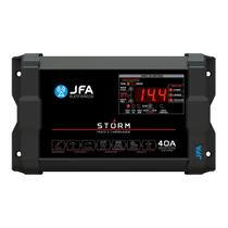 Fonte Carregador Automotivo JFA 40a Storm com Voltimetro Bivolt Automatico
