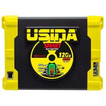 Fonte Carregador Automotivo Usina 120a Smart Bat Meter Bivolt Automatico