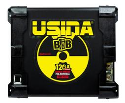 Fonte carregador bateria spark usina bob 120a som trio pro