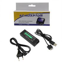 Fonte Carregador Bivolt 100~240v + Cabo Usb P/ Psp Go N1000