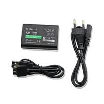 Fonte Carregador Bivolt + Cabo Usb Para Ps Vita Fat