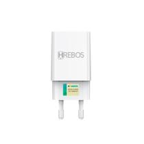 Fonte / Carregador Carga Rápida 18W - USB da HREBOS HS-165 Fonte / Carregador Carga Rápida 18W - USB da HREBOS HS-165