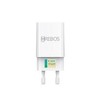 Fonte Carregador Celular 2.4A Hrebos HS-150 Fonte Carregador Celular 2.4A Hrebos HS-150