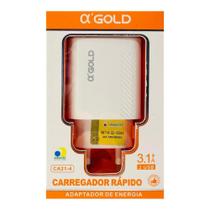 Fonte Carregador Celular A'Gold Dois USB 3.1A
