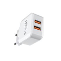 Fonte Carregador Celular Com Duas Entradas USB 3.1A Hrebos HS-163