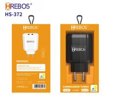 Fonte Carregador Celular Com Duas Entradas USB 3.1A Hrebos HS-372 Fonte Carregador Celular Com Duas Entradas USB 3.1A Hrebos HS-372