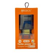 Fonte Carregador Celular Hrebos Turbo Power 6.0A