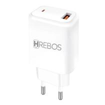 Fonte Carregador Celular USB 3.1A Hrebos HS-151 Fonte Carregador Celular USB 3.1A Hrebos HS-151