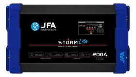 Fonte carregador de bateria jfa 200a storm plus lite