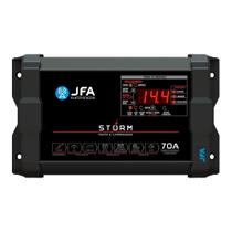 FONTE CARREGADOR DE BATERIA JFA 70 Ah STORM PLUS COM SCI FONTE CARREGADOR DE BATERIA JFA 70 Ah STORM PLUS COM SCI
