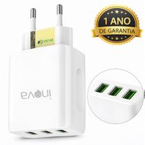 Fonte Carregador de Celular 3 Entradas USB 5.1 Turbo