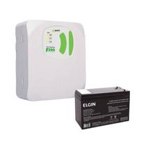 Fonte Carregador Eletrônico F200 Com Bateria Selada 12v Ipec Fonte Carregador Eletrônico F200 Com Bateria Selada 12v Ipec