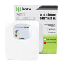Fonte Carregador Flutuador 2A C/ Timer Para Fechadura Eletroima