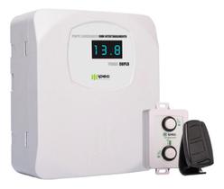 Fonte Carregador Flutuador Eletronico Com Intertravamento Duplo Fechadura Ipec