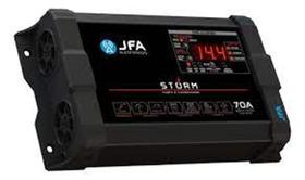 Fonte Carregador Jfa 70A Slim Bivolt Com Voltimetro Storm