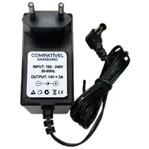Fonte Carregador Monitor Samsung Led,lcd 14v 3a