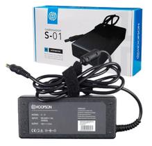 Fonte carregador para notebook samsung com pino grosso 65w bivolt 19v 3,16a hoopson