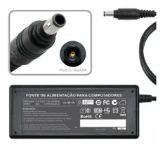 Fonte Carregador Para Samsung Np300e5k-kf1br 19v 3.16a 500