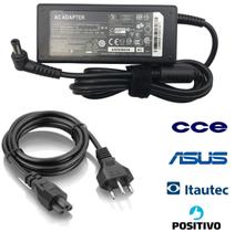Fonte Carregador Positivo Intelbras Itautec 19v 3.42a 5,5*2,5mm Fonte Carregador Positivo Intelbras Itautec 19v 3.42a 5,5*2,5mm