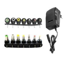Fonte Carregador Regulável Universal 3V 4.5V 6V 7.5V 9V 12V