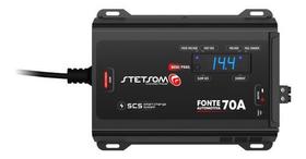 Fonte Carregador Som Stetsom 70a Amperes Digital Bivolt