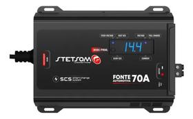 Fonte Carregador Stetsom 70a Digital Bivolt Caixa Bob