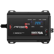 Fonte Carregador Stetsom 70a Infinite Black 12v Bivolt Som Automotivo