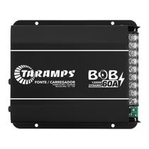Fonte Carregador Taramps Bob 60a Bivolt Preto Som Automotivo