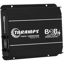 Fonte Carregador Taramps Bob 60a Bivolt Preto Som Automotivo