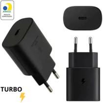 Fonte Carregador Tipo C 25W A22 A31 S21 S22 S24 A50 A51 A53 A54 A71 A73 A74 M52 Fonte Tipo C Turbo
