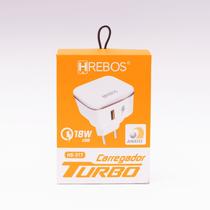 Fonte Carregador Turbo 18W USB Herbos Fonte Carregador Turbo 18W USB Herbos