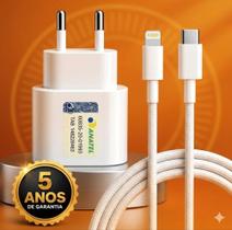 Fonte Carregador Turbo 20W Cabo USBC Lightning Fonte Carregador Turbo 20W Cabo USBC Lightning